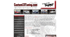 Desktop Screenshot of customls1tuning.com