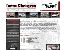 Tablet Screenshot of customls1tuning.com